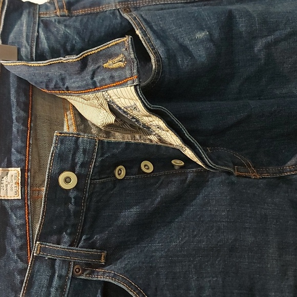 Vintage J. Crew Blue Slim Straight Jeans Classic Fit - Picture 5 of 14